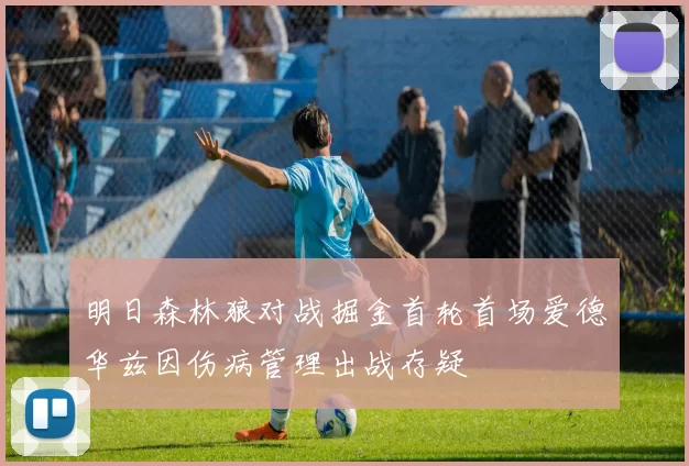 明日森林狼对战掘金首轮首场爱德华兹因伤病管理出战存疑